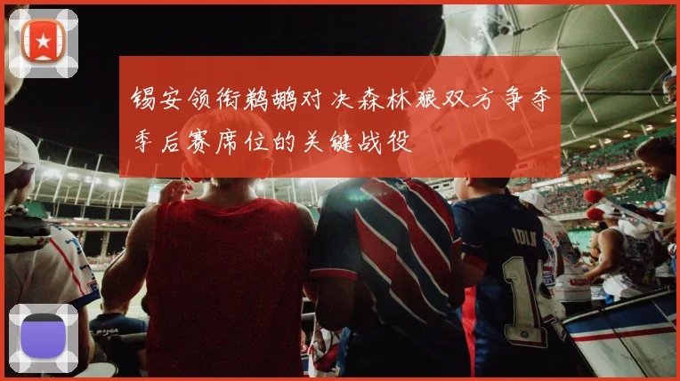 锡安领衔鹈鹕对决森林狼双方争夺季后赛席位的关键战役